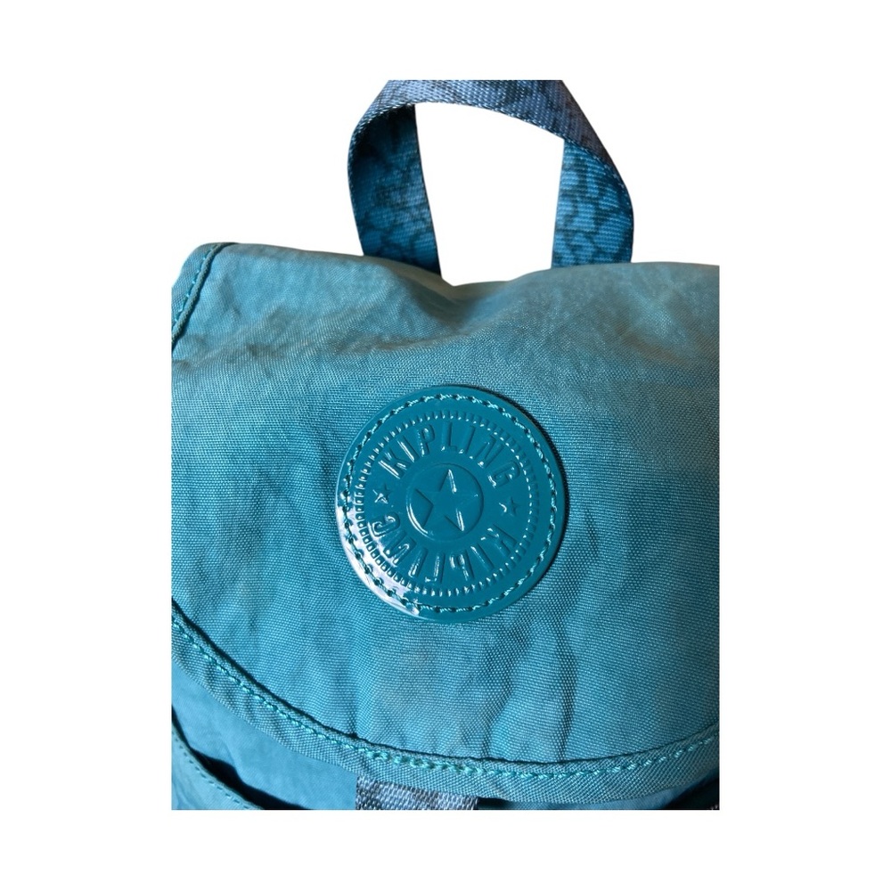 Kipling Queenie Backpack Turquoise - image 6